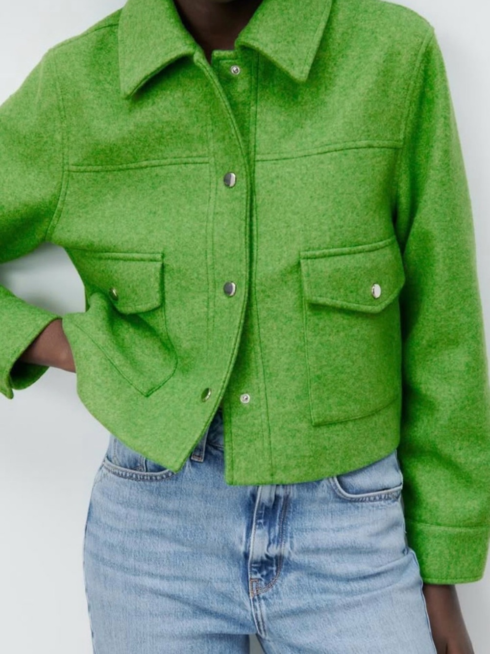 Zara Cropped Jacket